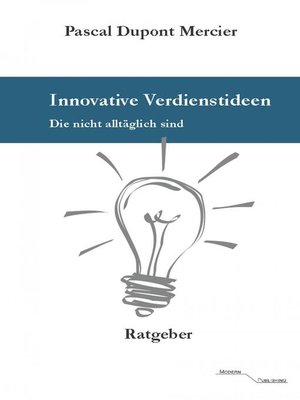 cover image of Innovative Verdienstideen